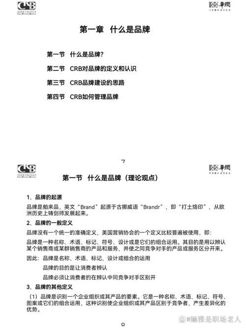 华润集团品牌管理手册 品牌管理